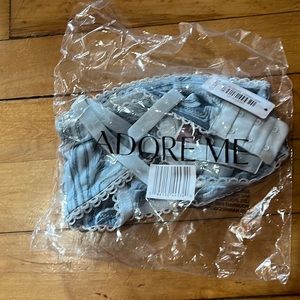 Adore Me mesh balconette bra